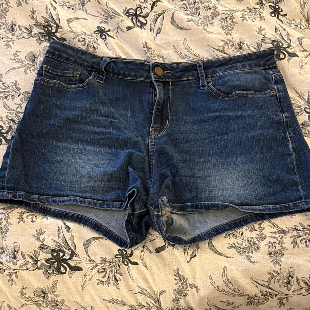 Calvin Klein Jeans Indigo Blue Denim Shorts